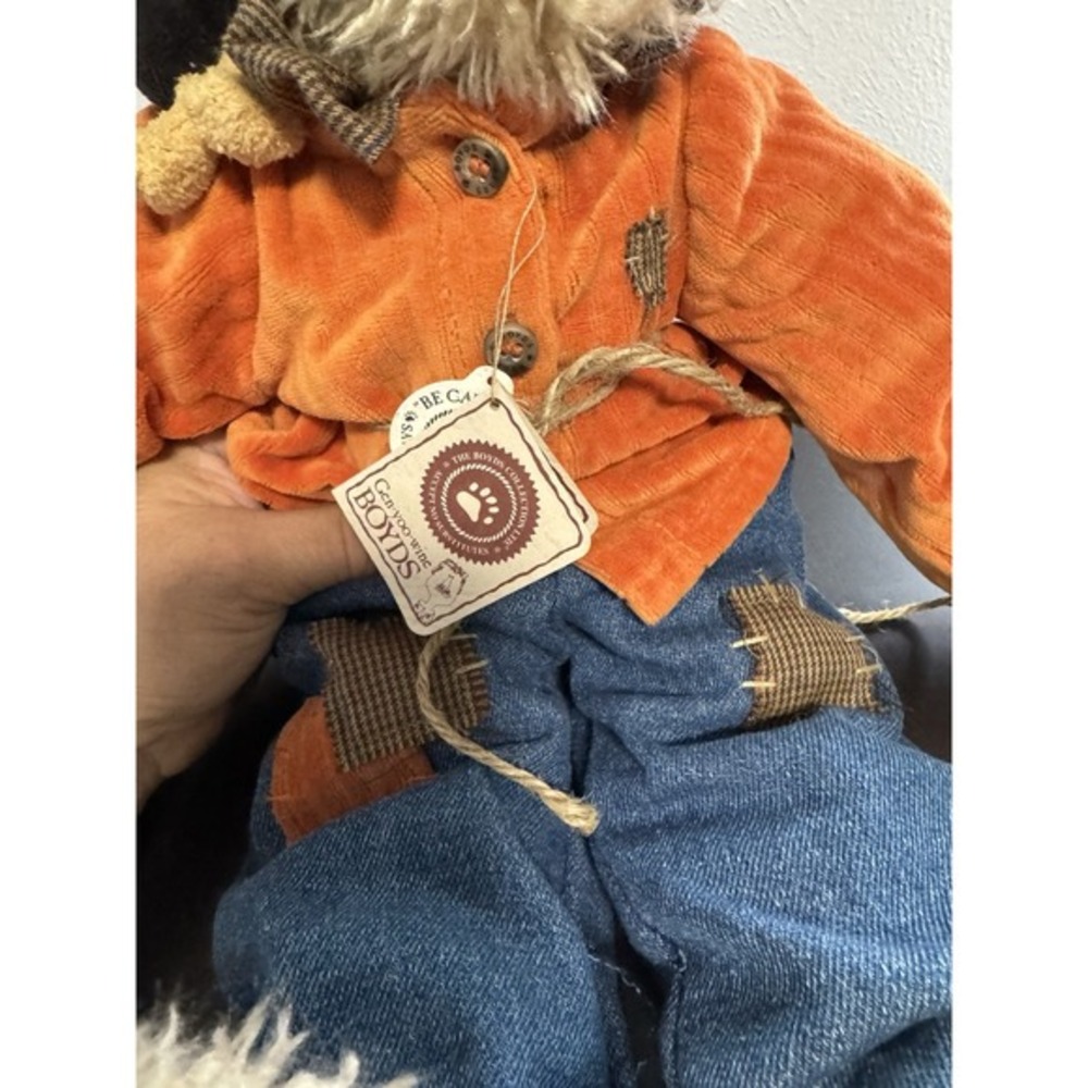 Boyd's Bear‎ Fall Scarecrow Bear 18"
